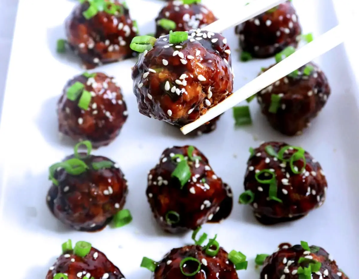 Asian Glazed Meatballs
