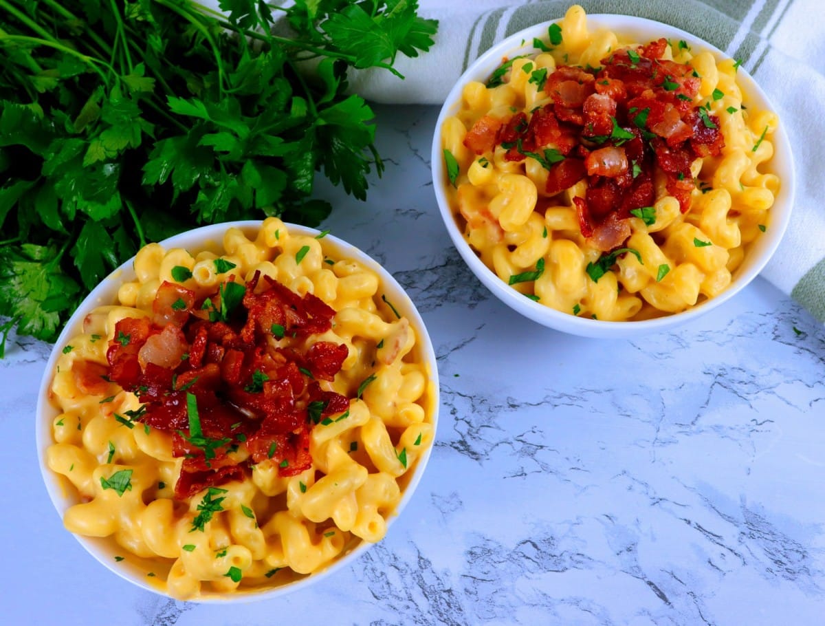Macaroni and Cheese with Bacon