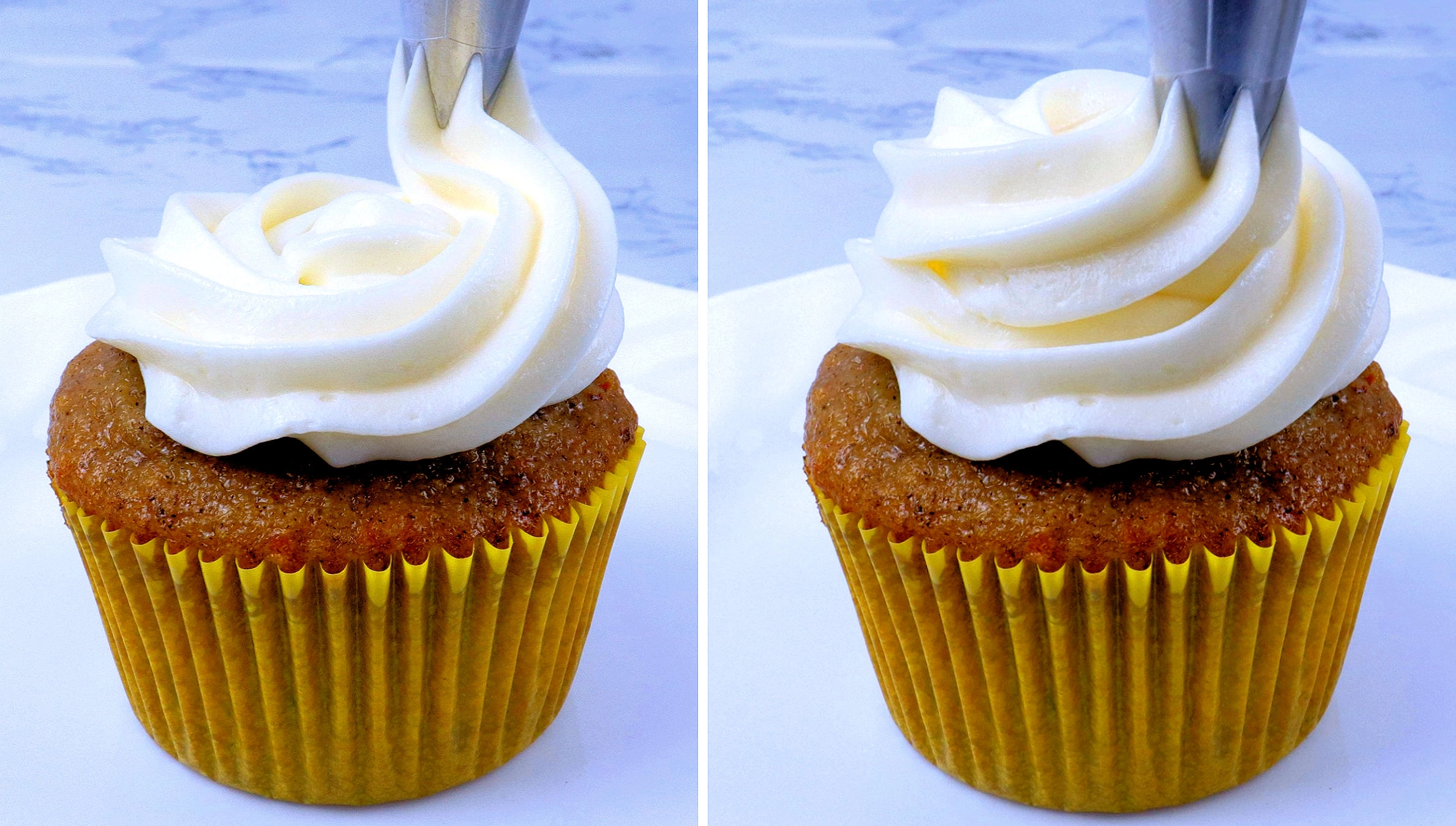 How to Frost a Cupcake Swirl